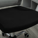 Black Ergonomic Mesh Office Chair with Adjustable Height Armrest