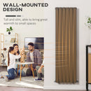 Grey Vertical Designer Radiator - 460 x 1600 mm Double Panel Water Heater