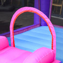 Kids' Inflatable Bounce Castle Trampoline Slide Set - Blue