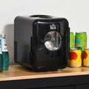 Black 4L Mini Fridge Cooler Warmer for Skincare Makeup Food