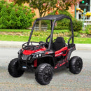 12V Kids Electric Off-Road UTV Toy Car in Blue for Ages 3-8