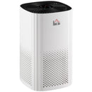White & Black Bedroom Air Purifier with 3-Stage Filtration System