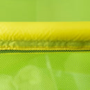 Yellow Kids Trampoline with Safety Net - 140cm, Ages 1-6