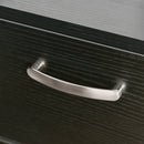 Black L-Shaped Computer Desk with Spacious Storage