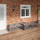 150cm Long Cat Tunnel, Indoor/Outdoor Play Tunnel for Cats - Grey