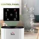 White & Black Bedroom Air Purifier with 3-Stage Filtration System