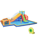 6-in-1 Kids Inflatable Play Center - Blue