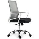 Black Ergonomic Mesh Office Chair with Adjustable Height Armrest