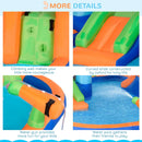 Narwhal Blue Kids Inflatable Bouncy Castle Set