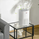 White & Black Bedroom Air Purifier with 3-Stage Filtration System