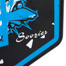 Blue & White Wall Mounted Mini Basketball Hoop Set for Teens & Adults