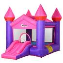 Kids' Inflatable Bounce Castle Trampoline Slide Set - Blue