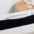 White Folding Guest Bed with Adjustable Backrest, Metal Frame - Single, Portable, 190 x 76 cm