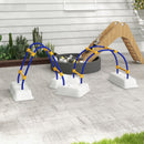 Blue Kids Climbing Arch Triangle Climber - Indoor Outdoor Play - Ages 3-6