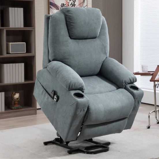 Grey Reclining chair lifter