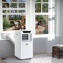 Portable 10000 BTU Air Conditioner - White, 3-in-1 Unit with Remote Control