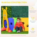 Multicoloured Kids Caterpillar Play Tunnel - Indoor/Outdoor, Ages 3-6