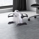 Silver Mini Pedal Exerciser with LCD Display