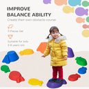 Multicoloured Kids Balance Stepping Stones Set - 11 Pieces