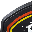 Red & Yellow Wall Mounted Mini Basketball Hoop Set for Teens & Adults