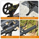 Black Aluminium Folding Kick Scooter for Teens and Adults