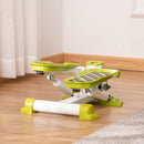 Compact Black Mini Stepper with LCD Display for Home Gym