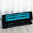 Adjustable Aerobic Step Board Set, 3 Heights, Nonslip Exercise Steppers