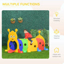 Multicoloured Kids Caterpillar Play Tunnel - Indoor/Outdoor, Ages 3-6