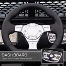 Black Off-Road Electric Ride-On Car for Kids 3-6 Years Old