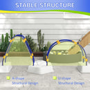 Blue Kids Climbing Arch Triangle Climber - Indoor Outdoor Play - Ages 3-6