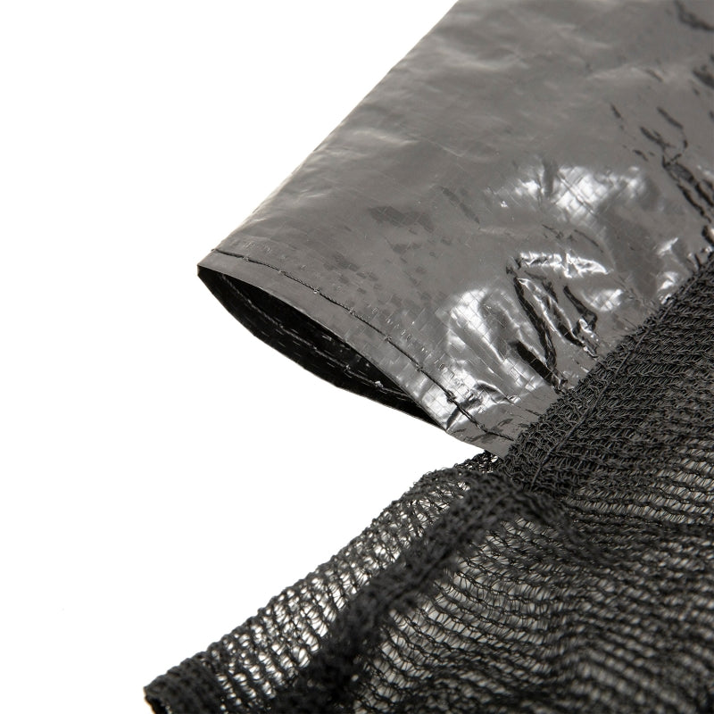 13ft Trampoline Safety Net Replacement - Black, Dual-Zip Enclosure Spare for 8-Pole Trampoline