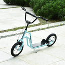Blue Kids Stunt Scooter with Adjustable Handlebar and 2 Brakes