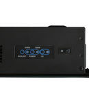 Black LED Electric Fireplace with Remote Control and Timer