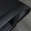 Black Mesh Office Chair with Swivel Wheels, Adjustable Height & Tilt