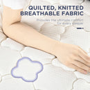 White King Size Pocket Sprung Mattress - 200x150x18cm