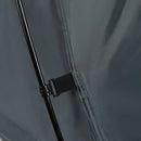 Portable Camping Tent Cot with Self-Inflating Air Mattress - Blue