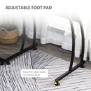 Black L-Shaped Computer Desk - Minimalist Home Office Workstation