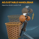 12 Inch Kids Balance Bike - Blue Toddler Training Bicycle with Rubber Tires