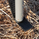 Portable Grey & White Camping Windbreak with Carry Bag - 540cm x 150cm