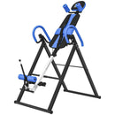 Blue Inversion Table with Safety Belt for Muscle Pain Relief