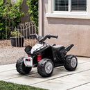 Black Honda Licensed Kids Electric Quad Bike 6V Ride-On Car ATV Toy