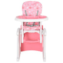 3-in-1 Pink Baby Booster High Chair