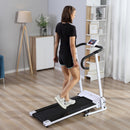 Electric Motorised Folding Treadmill - Black | 1.25HP, 1-10 km/h