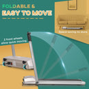 Compact Electric Treadmill with Safety Features and LCD Monitor - Black