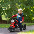Red 3-in-1 Toddler Trike with Motorcycle Design