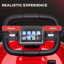 Red Electric Kids Bumper Car with Music and Lights