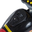 Black Electric Kids Ride-On Motorbike Trike 6V Battery Toy