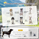 Steel Dog Bike Trailer Pet Carrier - Grey/Black