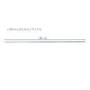 Black Sliding Barn Door Hardware Kit for Single Wooden Door 6FT