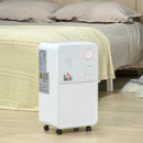 Portable Quiet Dehumidifier - 12L/Day Electric Air De-Humidifier (White)
